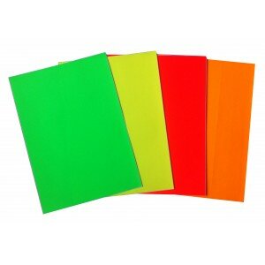 Etiquettes Fluo Adhésives